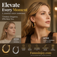 ✨️Surprise 50% OFF! 💎Shine just like a diamond! Women's Chic Tapered Hoop Earrings