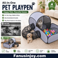🔥50% Surprise Discount！🐈🐕Amusement Park for Your Fur Babies！Large Cat Tunnel for Play and Lounging