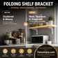 🥳2026 HOT SALE🥳💞50K+ SOLD!💥🛋️📚 Fold in a Second, Declutter Instantly! Multi-use Bracket for a Tidy Kitchen/Study 50% OFF🧱✨