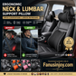 🔥Direct from factory, from💥 £14.99！🚗Enjoy a comfortable driving experience！Ergonomic Car Seat Headrest & Lumbar Cushion