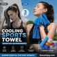 🔥Best-selling product!❄️ One-click cooling down.Absorbent Quick-Drying Gym Cooling Towels