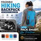 🎉Amazing 50% Off！🏕️Must-have for outdoor lovers！🎒Waterproof, stain-resistant and extra large capacity!✨Foldable Waterproof Camping Backpack