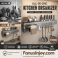 🍽Kitchen storage essentials 🔥50% limited discount！👨🏻‍🍳Clear messy countertops in one go！Multifunctional Kitchen Chopstick Cage & Knife Holder