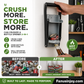 🔥Limited time 50% off！🥂One-touch can & bottle opener, super easy to use！Crushers for Recycling