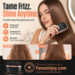 ✨️Limited time 50% off! 🔥Heats in 3 seconds 👱‍♀️style your hair anytime anywhere!Mini Cordless Hair Straightener Comb