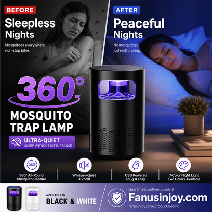⏳️Limited Time 50% Off！🦟Get rid of all mosquito and insect troubles！👨🏻‍🔬USB-Powered Mosquito Killer Lamp