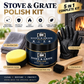 Cast Iron Stove Polish with Sponge 