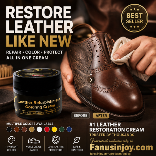 ✨Limited Time 50% Off！One product repairs all your leather goods！Leather Paint Kit