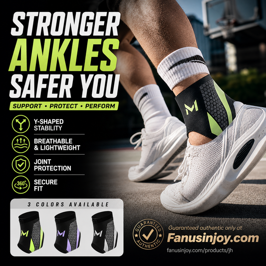 🏃‍♀️Recommended by athletes🎊limited time 50% off！🏃🏻‍♂️Protect your ankles and reduce injuries!Breathable Elastic Ankle Support Brace