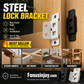 🎉🎉Limited time 50% off！🔩Tiny clips with incredible strength！2-in-1 Locking Insert Shelf Brackets