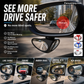 👀🚗Never miss road conditions with full panoramic view-HD Waterproof Dual-Sided Parking Mirror