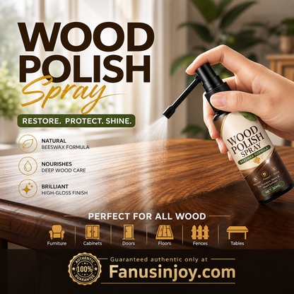 🔥Limited time 50% off！✨️Refresh your wooden furniture！Natural Beeswax Wood Polish Spray