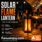 🔥Limited time 50% off！🏮Must-have item for warm ambient vibes！✨️Solar Flickering Flame Lantern