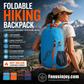 🎉Amazing 50% Off！🏕️Must-have for outdoor lovers！🎒Waterproof, stain-resistant and extra large capacity!✨Foldable Waterproof Camping Backpack