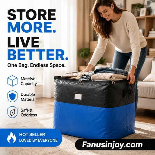 🔥Top-selling item-Release 80% of storage space!Collapsible Storage and Moving Bag