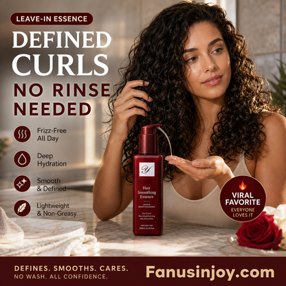 🔥50% Off Limited Time! 👱‍♀️Get sleek, styled hair effortlessly！Nourishing Leave In Hair Conditioner for Frizzy Hair