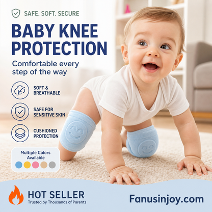 🏆 Last Day Special Offer! 🔥Buy 3 Get 2 Free😉Baby Anti-Fall Knee Pads