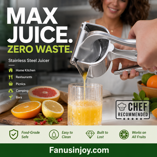 ⚡【Stainless Steel Juicer】— 57% OFF Flash Sale! Blend a “Vitamin Tornado” in 30 Seconds! 🍹🔥
