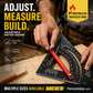 🔥Limited Time 50% Discount, Over 100,000 Sold！👨‍🔧Recommended by Professional Craftsmen！7inch Aluminum Alloy Rafter Square for Carpenter