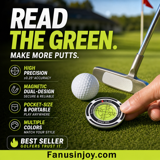 ✨️Surprise 50% off！⛳️The favorite gift for golf lovers！Precision Golf Green Reading Level & Ball Marker