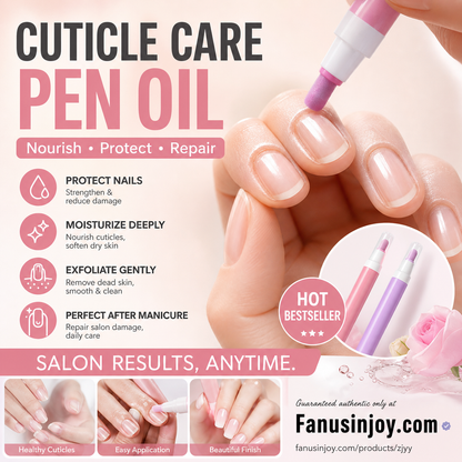 🔥Limited Time 50% OFF! 🖐Care for your nails💅the skincare for fingertips!🙋‍♀️Scented Cuticle Oil Pen for Nails