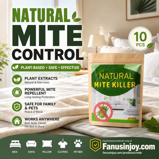 🥳2026 HOT SALE🥳💞50K+ SOLD!🌿🧺 BUY 2 GET 3 FREE！ Natural Mite Control Sachet – Plant‑based, non‑toxic & safe around kids & pets. Just place & forget – long‑lasting protection for closets, sofas & bedding! 🛏️✨