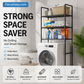 🔥50,000 items have been sold! One-click tidying up!No-Drill Bathroom & Laundry Organizer Shelf