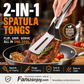 ✨️Limited Time 50% OFF! 🔥Over 100,000 Sold！👩‍🍳Kitchen Gadget Favored by Star Chefs！🍴Stainless Steel Barbecue Clamp