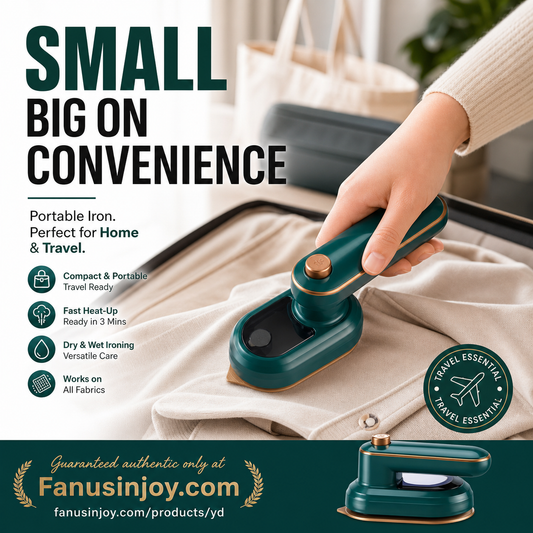 🎉🎉Surprise 50% discount！🥼👔Neat clothes make you more elegant！Handheld Ironing Machine