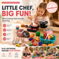 ✨️50% surprise discount！🎉Prices start from only £12.99！👨‍🍳Let your little ones become young chefs！Pretend Play Kitchen Toy Set