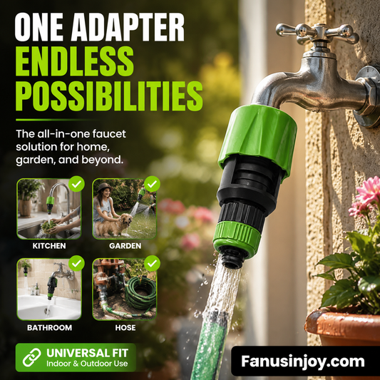 🔥Buy 2 get 1 free! 🚰Control the flow to be stable!Universal Kitchen Tap Adapter Faucet
