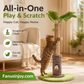 🐱Cat Paradise! Cats are naturally playful.Coconut Tree Cat Scratching Post