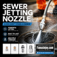 🔥Limited Time 50% OFF！🩺Chemical formula reagent, unclog blockages in one click！🔧High-Pressure Rotating Sewer Jetting Nozzle