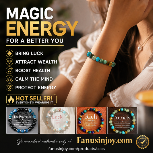 ✨️Amazing 50% Off！🔮Health, Wealth & Protection！📿Bring You Endless Energy！Natural Stone Bead Bracelet