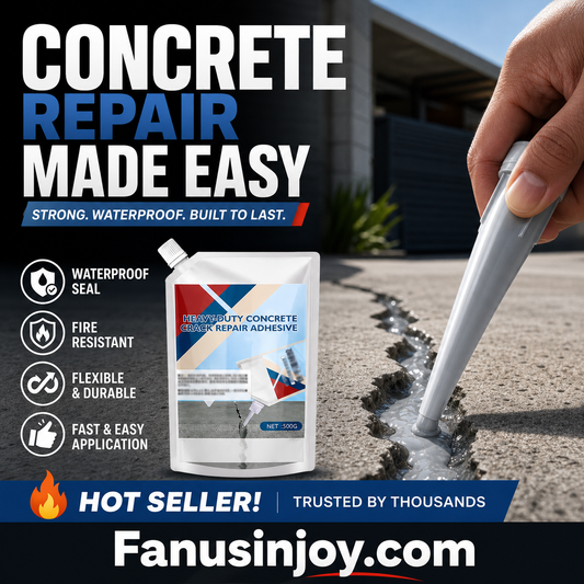 🔥Limited time 50% OFF! 👷‍♂️ Easily repair concrete surfaces! Heavy-Duty Concrete Crack Repair Adhesive