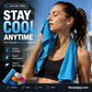 🔥Best-selling product!❄️ One-click cooling down.Absorbent Quick-Drying Gym Cooling Towels