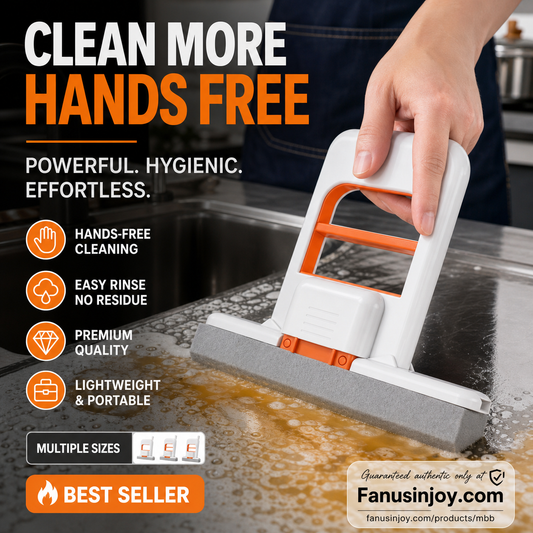 ✨️Surprise Special 50% Off！👋No messy hands & easy to clean！💦Your handy cleaning helper！Mini Portable Self-Squeezing Mop