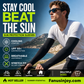 ✨️Limited time 50% off! 🔥Over 100,000 sold! ❄️Enjoy cool summer!  Cooling High-Elasticity Arm Sleeves