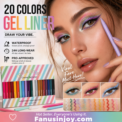 👀 Recommended by celebrity makeup artists! 💅You will be the next beauty guru! Multi-Color Waterproof Long-Lasting Eyeliner Pencil
