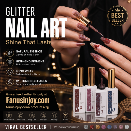 💗LAST DAY SALE 50% OFF⚡50K+ SOLD!!💅A woman’s second face| Reflective Glitter Gel Nail Polish Liner