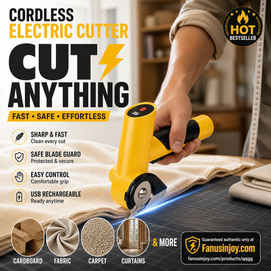 🏭Factory Direct 50% Off！🏠🛠️You must be missing such a handy tool at home！🔪Precision Cordless Electric Cardboard Cuter