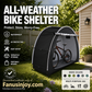 🔥Limited Time 50% OFF！📦New Waterproof Portable Storage Solution！Waterproof Outdoor Bicycle Storage Shelter