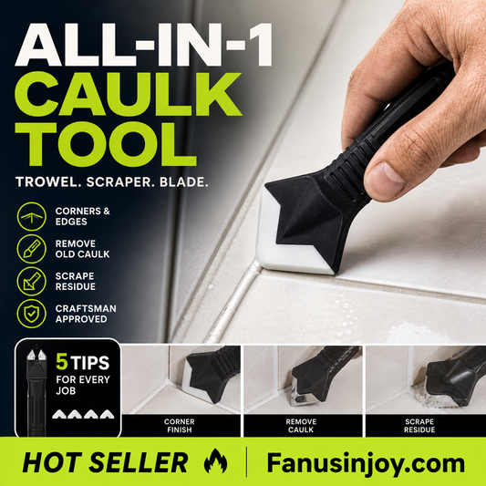 🏭Factory direct sale 50% off！🛠️One tool for multiple uses！3 In 1 Ultimate Caulking Tool