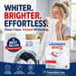🔥Limited time 50% OFF！⬜Refresh your clothes with just one sheet！🥼Deep Cleaning Laundry Whitening Sheets