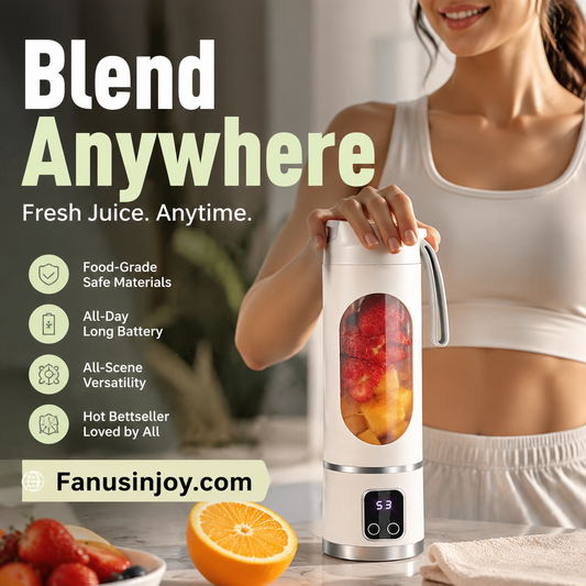 💥50% OFF Limited Time! 🍹Enjoy fresh juice anytime, anywhere!Portable Cordless Juicier
