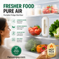✨️Surprise 50% OFF！⛄Keep your fridge fresh all the time！🌬️Rechargeable Portable Fridge Sterilizer