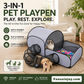🔥50% Surprise Discount！🐈🐕Amusement Park for Your Fur Babies！Large Cat Tunnel for Play and Lounging