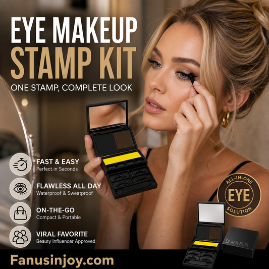 ✨️Surprise 50% off！👩🏼‍🎨One palette completes all your eye makeup looks！👀3-in-1 Eyeliner and Lower Lash Stamp Kit