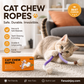 🔥Limited time 50% off！🐈Natural instinct toys for furry friends！cat toys chew ropes