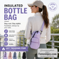 🌈Summer special 50% off！🔥Over 100,000 sold！❄️Stylish, practical and a travel essential！Water Bottle Carrier Bag with Phone Pockets